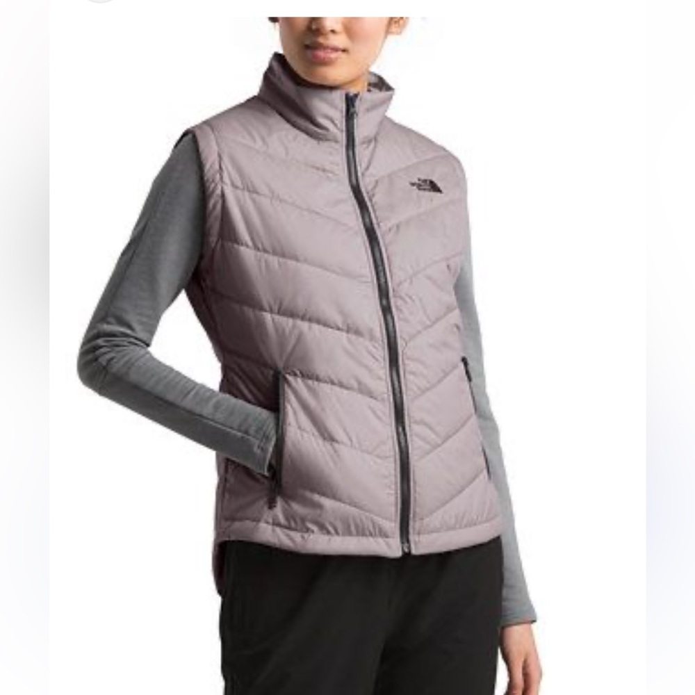 The North Face Women's Tamburello Gray Puffer Vest, New w/ tag, excellent cond.